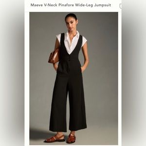 Maeve wide-leg jumpsuit, new with tags, black, size 0